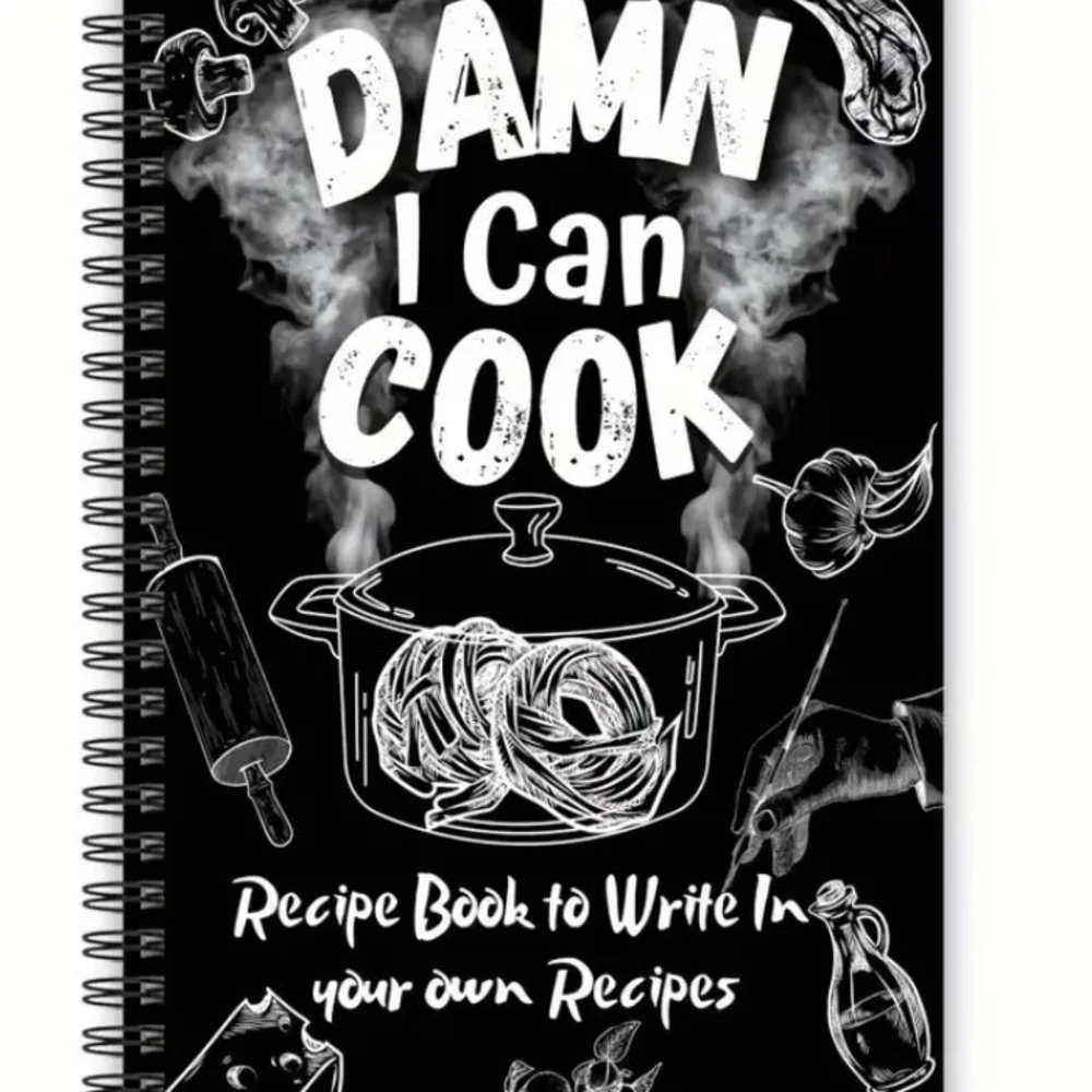 Black Recipe Book - Damn I Can Cook
